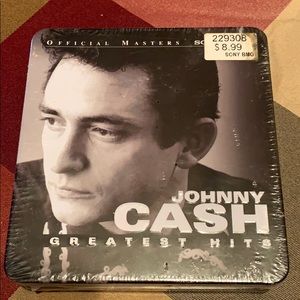 Johnny Cash greatest hit in collectable tin sealed